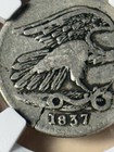 1837 Feuchtwanger New York Ht 268 Mint Error Cracked Panchet Ngc F12