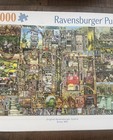 Ravensburger Bizarre Town Colin Thompson 5000 Piece Puzzle W poster Box Damage