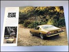 1974 Chevrolet Camaro And Z28 Vintage Original Car Sales Brochure Catalog