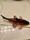 Vintage Fish Decoy By Walter Welch Spearing Decoy Manistique  Mi Hand Signed