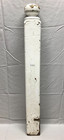 Antique Decorative Shabby White Hardwood Oak Newel Post 5x43 Chic Vtg 1962-22b