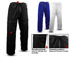 Brazilian Jiu Jitsu Gi Pants Traditinal Style Bjj Uniform Pants White Blue Black