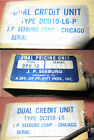 Various Vintage Seeburg Jukebox 200 Wall Box Wallbox Credit Units - Free Ship 