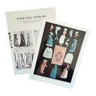 Vintage Paper Doll Dolls Overlays History Article 6 Pages With Photos