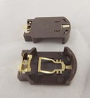 100pcs Plastic Cr2032 Cr2025 Cell Button Lithium Smd Lead Battery Socket Holder