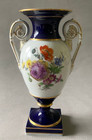 Vintage Meissen Porcelain Amphora Vase 9  