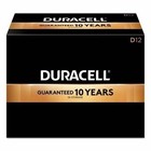 Duracell Coppertop D Alkaline Batteries  Long-lasting Power For Devices  12-pack