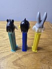 Vintage 1978 Warner Brother Pez Dispensers  Bugs Bunny  Daffy Duck And Sylvester
