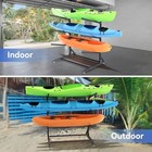 Kayak Storage Rack   heavy Duty Freestanding Kayak Racks 3 Levels For 3 Kayaks