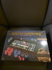 Game Gallery Deluxe Casino Set - Craps  Blackjack  Poker  Sealed 10  New