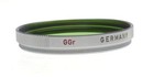 Leica Rangefinder Camera Lens Filter Cased Ggr  Leitz Chrome Clean Green Filter
