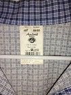 Sz 3xl German Men s Shirt plaid Blue  Oktoberfest germany Lederhosen button