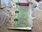 Huge Vintage Lot Of Paper Embroidery Needlepoint Sewing   Crossstitch Patterns