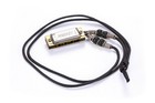 Real Playable Hohner Mini Harmonica Necklace In Key Of C  Model M38n - Black