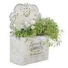 Rustic  Wall Planter  Wall Mounted Metal Wall Hanging Basket Flowerpot
