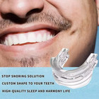 2-pack Anti Snore Mouthpiece Sleep Aids Mouth Guards Stop Snoring Adjustable