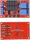12v 10a Adjustable Time Delay Relay Module 32 Modes Dual Way Led Timer Switch Us
