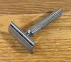Vintage Gillette Double Edge Safety Razor With Fat Handle
