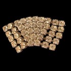 Pair Small Vintage Rhinestone Shoe Clips