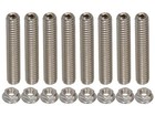Sbc Valve Cover Stud Kit Bolts Stainless Steel 283 327 350 400 Small Block