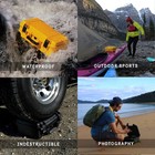 Waterproof Hard Case With Foam Insert Portable Lockable Storage Box