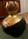 S  L  Rhodes Whimsical Gourd-shaped Ceramic Decorative Piece