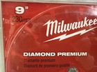 New Milwaukee Diamond Premium 9  Diamond Saw Blade For Concrete Masonry Cement