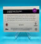      Christian Pulisic Topps Champions League Ac Milan     027 275     Nm     