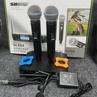 Shure Glxd4 beta58a Vocal Dual Channel Wireless Microphone System Uhf Handheld