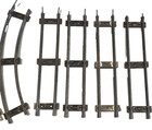 Qty 13 Antique Marx O Gauge Scale Curved 8  Straight 4  Crossing 1  Train Tracks