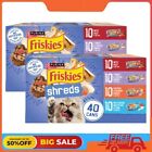 2 Pack Purina Friskies Wet Cat Food Gravy Variety Pack Shreds 5 5oz  40 Pack