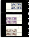 French Polynesia Complete Block Set  Mnh 1937   paris International  Fog  Superb