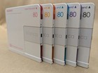 5 Sony Bianca 2nd Series Minidiscs  5 Color Set - 80 Minutes Fast Usa Shipping