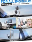Vacuum Magnetic Phone Holder For Car     Zinc Alloy Suction Car Mount  Adjustable