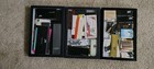 Parker  Sheaffer   Montblanc  Eversharp Brochures   3 Display Pen Cases   etc 