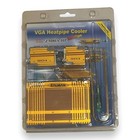 Zalman Vga Heatpipe Cooler Zm80a-hp Noiseless New Sealed Vintage