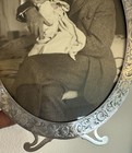 Circa 1850 American 8    Sterling Silver Standing Photo Frame Bigelow Bros Boston