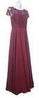 Burgundy Prom Dress  Size M  Bridesmaid  Formal Evening Gown