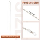 Eye Glasses Holders Around Neck  Silver Hollow Chain Glasses Chain