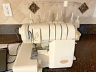 Baby Lock Evolve Ble8 Serger Sewing Sewing Machine Jet Air Threading W  Platform