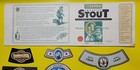Vintage Unused Beer Labels 80 s Keiths  Cincinnati Cream Ale  Pil  Oland 