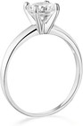 1 Ct Round Solitaire Engagement Wedding Promise Ring Real 14k White Gold