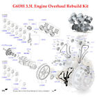 3 3l G6dh Engine Rebuild Overhaul Kit For 2011-2019 Hyundai Santa Fe Kia Sorento