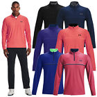 Mens Ua Under Armour 1 2 Zip Tech Muscle Pullover Long Sleeve New With Tags