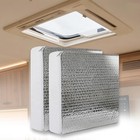 Rv Vent Insulator 14 x14 x3   2-pack  Reflective Skylight Cover For Camper 
