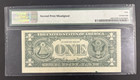Misalignment Printing Error 1974  1 Frn St  Louis Pmg Au 50  hb Block  