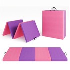 Gymnastics Mat Exercise Mat Gym Mat Aerobics Workout Foldable Tumbling Mat 6x2ft