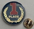 1st Place Award Soft Enamel Lapel Pin 