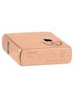 Zippo Lighter  Armor Solid Copper With Logo - High Polish Copper 46171