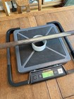 Vintage York Weight Bar 5    Long 1    Diameter With Inner Outer Collars   24 Pounds